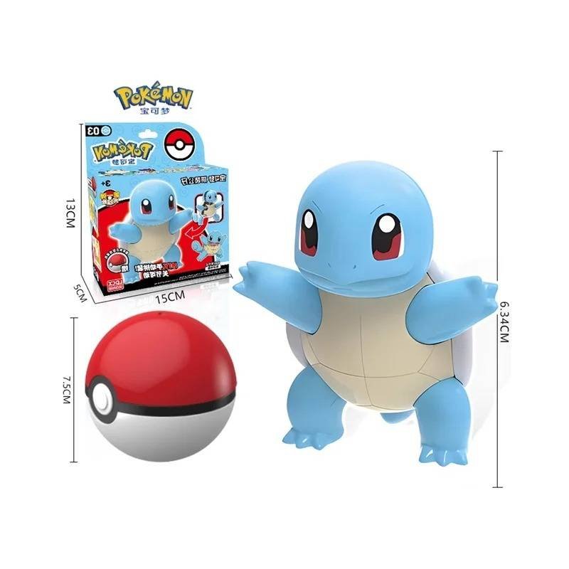 Ldcx Figura Colecci N Pok Mon Pokeball Original Squirtle Regalo