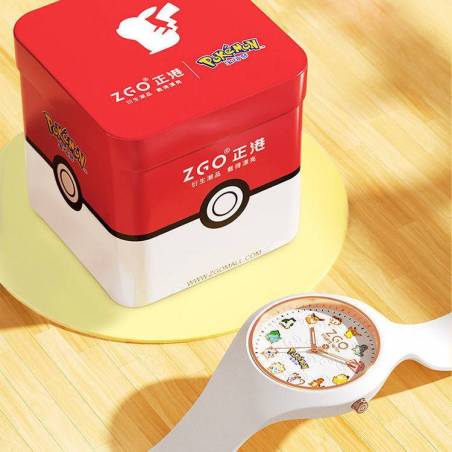 Original Pokemon ZGO Anime Reloj Pikachu Impermeable Luminoso Regalo