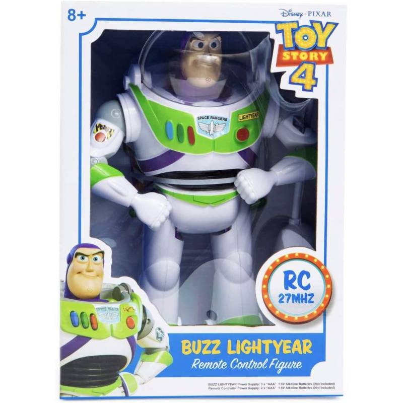 Disney Buzz Lightyear Toy Story Figura Control Remoto