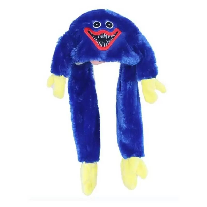 Gorro Orejas Moviles Dibujos Animados Niños Adultos Huggy Wuggy Gorro Orejas Moviles Dibujos Animados Niños Adultos Huggy Wuggy