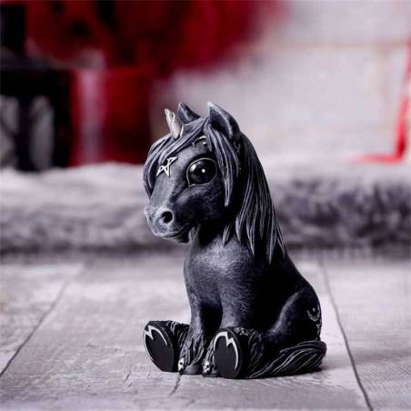Minifigura Decorativa Resina Hogar Estatua Animal Mitología Unicornio