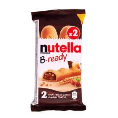 Nutella B-ready Obleas Crujientes Relleno Avellana y Cacao IMPORTADO