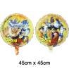 2 Globos Látex Dragon Ball Goku Ultra Instinto Fiesta Regalos Decoración