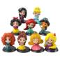 9 Figuras de Coleccion Princesas Disney Mulan Cenicienta PVC