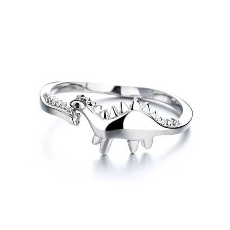 Anillos Dinosaurio Stegosaurus Mujer Joyería Ajustable Abierto Regalo