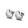Aretes Aleación Zinc Corazón Love Forever Amor Por Siempre Diseño Joyería Gótica
