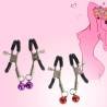 Clips Pinzas Pezones Abrazaderas Ajustables Juego Cosplay Cascabel