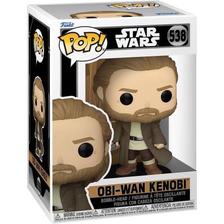 Funko Pop Star Wars Obi Wan Kenobi 538 DAÑO