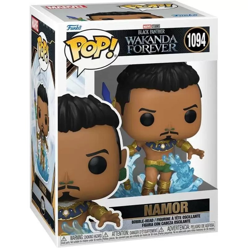 Funko Pop Wakanda Forever Namor 1094 DAÑO Funko Pop Wakanda Forever Namor 1094 DAÑO