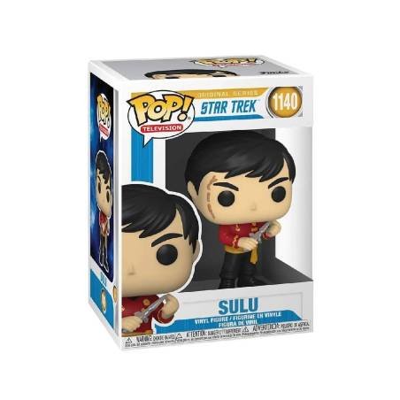 Funko Pop Star Trek Sulu 1140 DAÑO