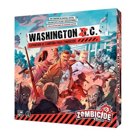 Zombicide Washington Z.C Expansión Español Asmodee Juego de 1 a 6 Jugadores