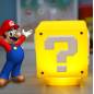 Lampara Bloque Super Mario Bros 10cm LED Noche Ladrillo Carga USB Regalo Cuarto Escritorio Niños