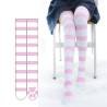 Medias Lineas Kawaii Pata de Gato Hermosas Mujer 60cm