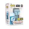 Funko Pop Star Wars The Mandalorian Holograma 345 Glows EE Exclusive