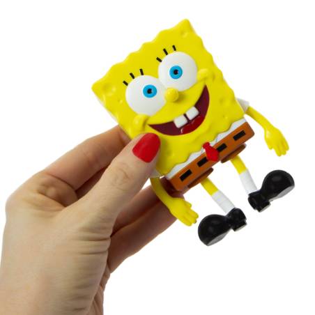 Figura Spongebob Squarepants Bend-Ems Bob Esponja Nickelodeon Colección Regalo