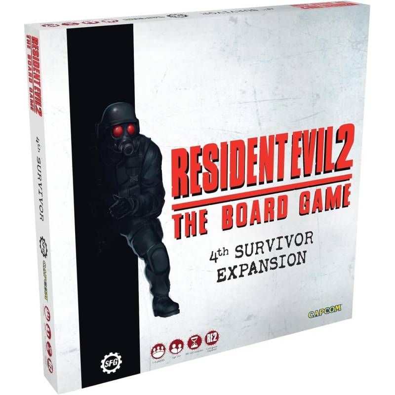Resident Evil 2 4th Survivor Expansion Inglés | Steamforged Games | Juego 1 a 4 Jugadores | Estrategia