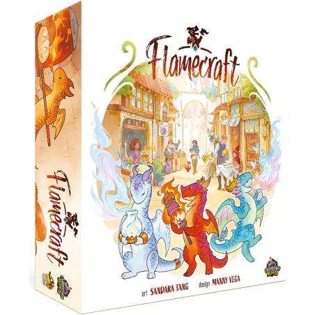 Flamecraft Edición Estandar Inglés | Lucky Duck Games | Juego 1 a 5 Jugadores