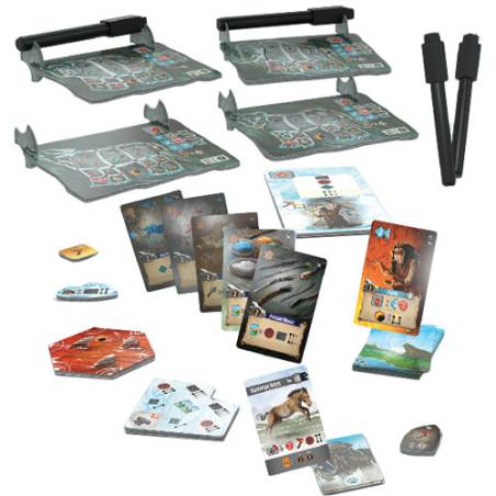 Endless Winter Cave Paintings Expansion Inglés Fantasia Games Juego 1 a 4 Jugadores