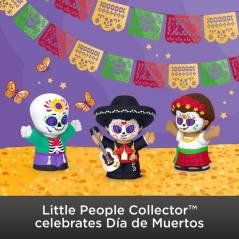 Figura Colección Little People Collector Día de Muertos Set Original Regalo