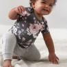 Gerber Premium Set 4 Pantalón Lunares Floral Gris Bebe