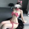 Disfraz Sexy Cosplay Anime Bikini Conejo Suave Piel