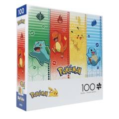 Rompecabezas Monstruo de Bolsillo 100 Piezas Puzzle Kanto Iniciales Original Rompecabezas Monstruo de Bolsillo 100 Piezas Puzzle Kanto Iniciales Original