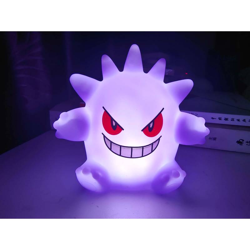 Lampara Noche LED Pokémon Gengar Escritorio Cuarto Adornos