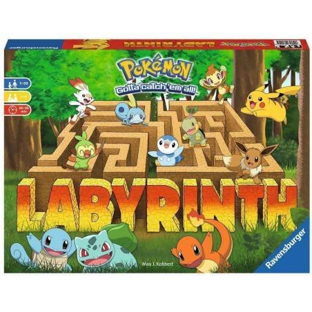 Labyrinth Pokemon Inglés Ravensburger Juego 2 a 4 Jugadores
