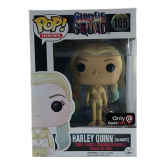 Funko Pop Suicide Squad Harley Quinn HQ Inmate 105 Gamestop