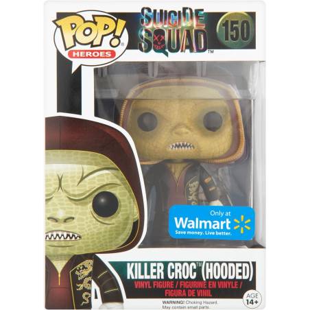 Funko Pop Suicide Squad Killer Croc Hooded 150 Walmart