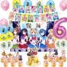 Set 20 Globos Látex Anime Sailor Moon Fiesta y Decoración