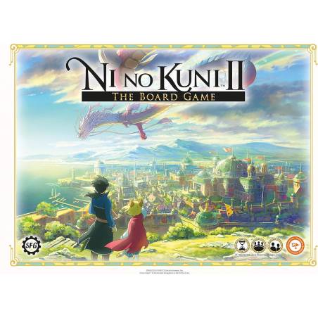 Ni No Kuni II Inglés Steamforged Games Juego 1 a 4 Jugadores