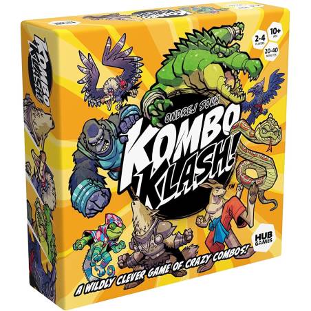 Kombo Klash Inglés Hub Games  Juego 2 a 4 Jugadores