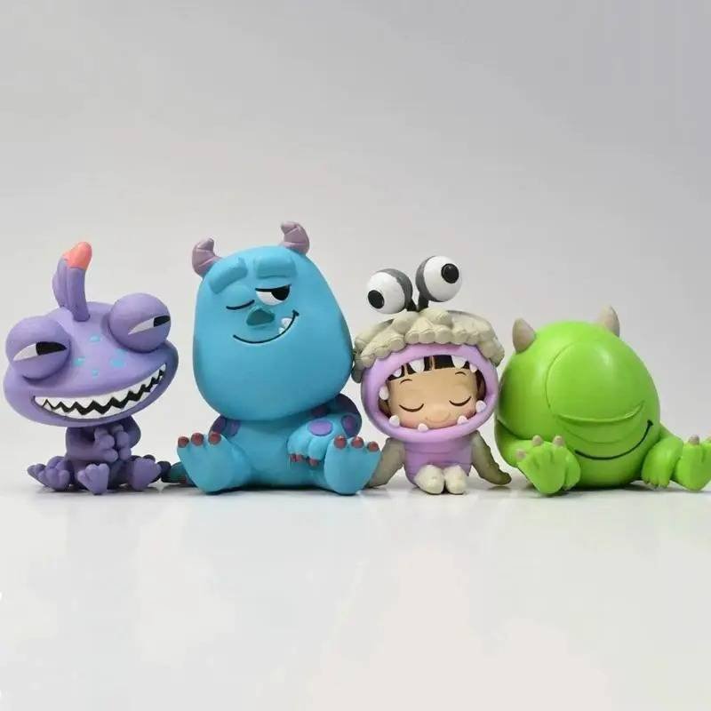 Figuras Colección Pelicula Monster Inc Sully Boo Kawaii Set