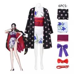 Disfraz Cosplay One Piece Nico Robin Kimono Japón Ropa Adultos