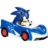 Figura Sonic The Hedgehog Carrito Racer Sonic Colección Regalo
