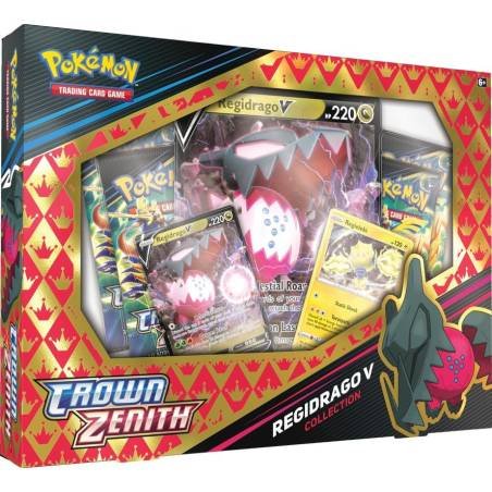 Pokemon TCG Colección Crown Zenith Regidrago V Box Original Inglés