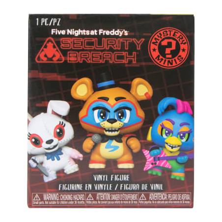 Funko Pop Mystery Minis Five Nights At Freddy's Security Breach