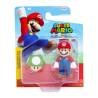 Figura Super Mario Acción Mario Blue Hongo Vida Accesorios Colección Regalo