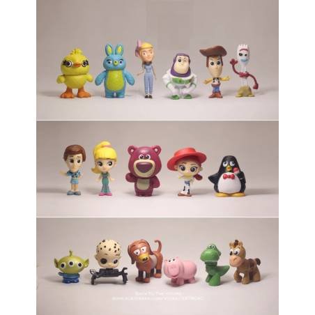 17 Figuras Colección Anime Toy Story Woody Regalo