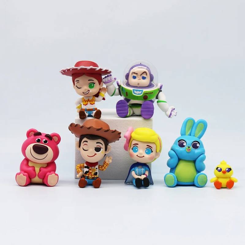 6 Figuras de Colección Película Toy Story Buzz Woody PVC