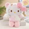 Peluche Serie Animada Sanrio Hello Rosa Moño Felpa Juguetes Niños Original