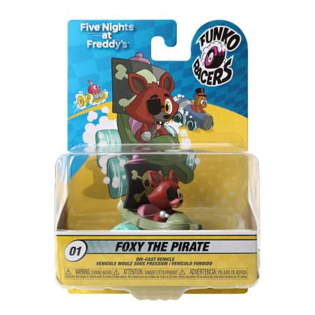 Figura Funko Racers Five Nights At Freddy's Vehículo Foxy The Pirate