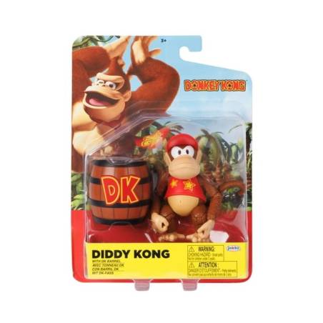 Figura Donkey Kong Diddy Kong Nintendo Accesorios