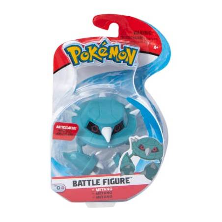 Figura Colección Pokémon Original Battle Figure Metang Regalo