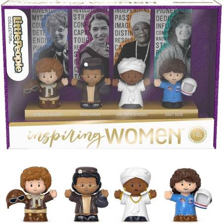 Figura Colección Little People Collector Inspiring Women Set Original Regalo