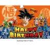 Set 18 Globos Látex Anime Dragon Ball Bills Roshi Metalicos Fiesta y Decoración