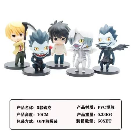 5 Figuras de Colección Anime Death Note L Kyra PVC