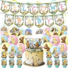 Set 18 Globos Látex Caricatura Winnie Pooh Fiesta y Decoración Set 18 Globos Látex Caricatura Winnie Pooh Fiesta y Decoración