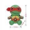 Peluche Serie Animada Tortugas Ninja TMNT Raphael Felpa Juguetes Niños Original